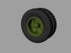 Panzer Art RE35-529 M35&M109 trucks road wheels (Goodyear) 1/35